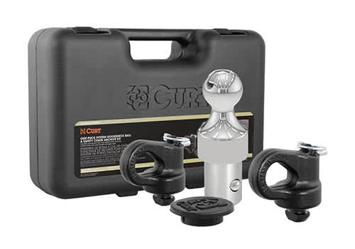 CURT OEM Gooseneck Hitch Ball and Anchors Puck System Kit